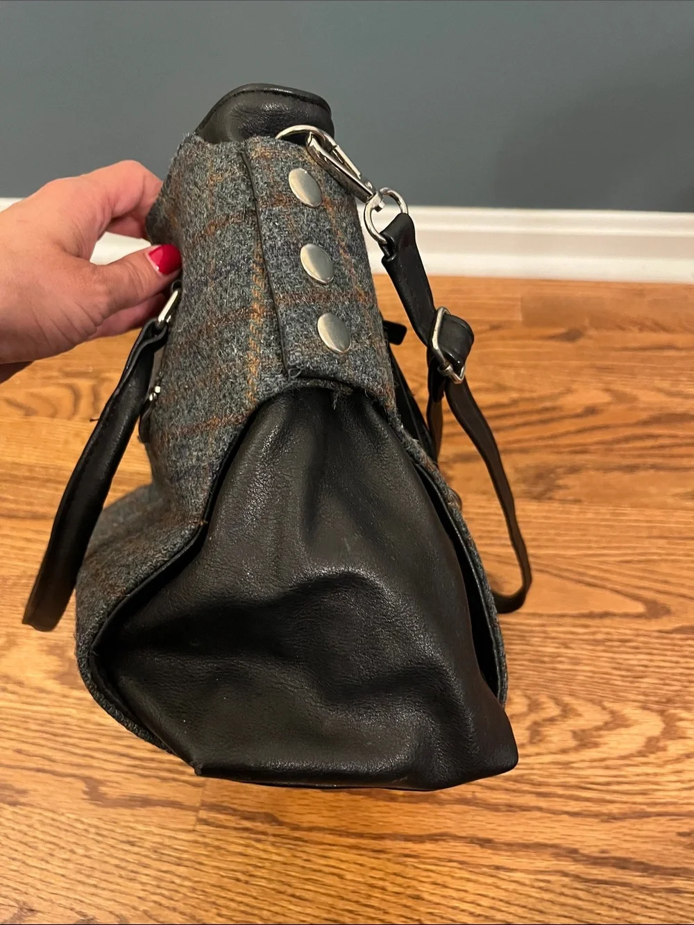Mucros Tweed Emily Estate Tweed Handbag
